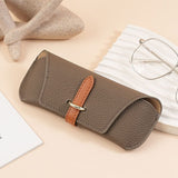Darrahopens Occasions > Costumes > Costumes & Accessories 3 Pack Khaki Chic Portable Glasses Case Set - Anti-Pressure Sunglass & Myopia Eyewear Protectors