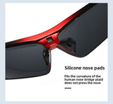 Darrahopens Occasions > Costumes > Costumes & Accessories 3 PCS Outdoor Cycling Sunglasses Set Sports Glasses Clear and Colorful Mirrored Lenses Black and White Frames UV Protection Unisex Running MTB