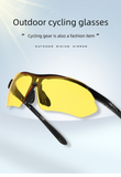 Darrahopens Occasions > Costumes > Costumes & Accessories 3 PCS Outdoor Cycling Sunglasses Set Sports Glasses Clear and Colorful Mirrored Lenses Black and White Frames UV Protection Unisex Running MTB