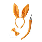 Darrahopens Occasions > Costumes > Costumes & Accessories 3pcs Kangaroo Animal Set Costume Dress Up Party Bow Tie Tail Ears Book Week