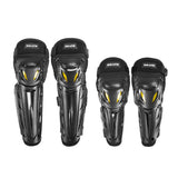 Darrahopens Occasions > Costumes > Costumes & Accessories 4 Piece Motorcycle Protective Gear Set Knee Pads and Elbow Guards Motocross Shin Armour Quick Release Hard Shell Adjustable Black