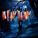 Darrahopens Occasions > Costumes > Costumes & Accessories 8Pcs Hanging Bloody Weapons Halloween Horror Props Garland Banner Decoration Au