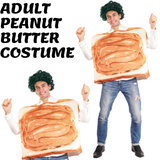 Darrahopens Occasions > Costumes > Costumes & Accessories Adult Peanut Butter Costume Halloween Oktoberfest Sandwich Party Funny Outfit