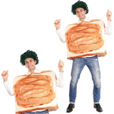 Darrahopens Occasions > Costumes > Costumes & Accessories Adult Peanut Butter Costume Halloween Oktoberfest Sandwich Party Funny Outfit
