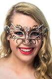 Darrahopens Occasions > Costumes > Costumes & Accessories Antique Deluxe Silver and White Metal Masquerade Mask