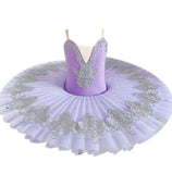 Darrahopens Occasions > Costumes > Costumes & Accessories Ballet Tutu Dress Swan Dance Performance Costume for Girls Purple 160cm