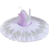 Darrahopens Occasions > Costumes > Costumes & Accessories Ballet Tutu Dress Swan Dance Performance Costume for Girls Purple 160cm