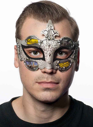 Darrahopens Occasions > Costumes > Costumes & Accessories Baroque Mens Black Masquerade Mask