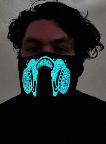 Darrahopens Occasions > Costumes > Costumes & Accessories Biohazard Gas Mask Sound Activated Light Up Mask