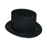 Darrahopens Occasions > Costumes > Costumes & Accessories Black flocked tophat party hat