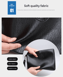 Darrahopens Occasions > Costumes > Costumes & Accessories Coffee Classic Men's PU Leather Clutch Bag - Slim Business Wristlet & Travel Pouch