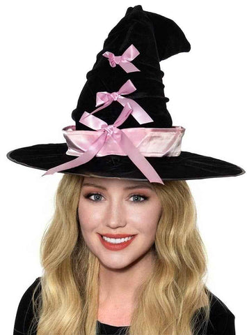 Darrahopens Occasions > Costumes > Costumes & Accessories Crooked Pretty Witch Halloween Hat