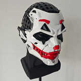 Darrahopens Occasions > Costumes > Costumes & Accessories Cyberpunk Joker PVC Mask with Green Dreadlocks – Anime Cosplay Prop for Halloween & Christmas Parties!