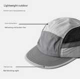 Darrahopens Occasions > Costumes > Costumes & Accessories Dark Blue UPF 50+ Quick-Dry Outdoor Sun Hat with Breathable Mesh - Lightweight Adjustable Cap for Hiking, Camping and Fishing in the Australian Sun