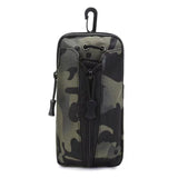 Darrahopens Occasions > Costumes > Costumes & Accessories Dark Green camouflage Multi-Functional Outdoor Water Bottle & Phone Pouch – Tactical Zippered Waist Pack for Travel, Hiking, and Daily Use