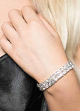 Darrahopens Occasions > Costumes > Costumes & Accessories Dazzling Rhinestone Silver Costume Bracelet