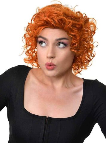 Darrahopens Occasions > Costumes > Costumes & Accessories Extra Curly Ginger Annie Style Womens Costume Wig