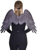 Darrahopens Occasions > Costumes > Costumes & Accessories Feather Print Black and Grey Angel Costume Wings