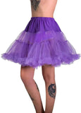 Darrahopens Occasions > Costumes > Costumes & Accessories Fluffy Purple Thigh Length Costume Petticoat