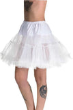 Darrahopens Occasions > Costumes > Costumes & Accessories Fluffy White Plus Size Thigh Length Costume Petticoat