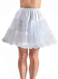 Darrahopens Occasions > Costumes > Costumes & Accessories Fluffy White Thigh Length Womens Plus Size Petticoat