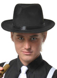 Darrahopens Occasions > Costumes > Costumes & Accessories Gangster 1920s Adults Fedora Hat in Black