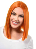 Darrahopens Occasions > Costumes > Costumes & Accessories Ginger Womens Deluxe Heat Resistant Bob Costume Wig