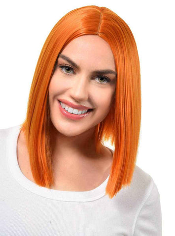 Darrahopens Occasions > Costumes > Costumes & Accessories Ginger Womens Deluxe Heat Resistant Bob Costume Wig