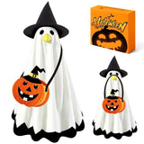 Darrahopens Occasions > Costumes > Costumes & Accessories Halloween Ghost Goose Outfit Kit, Perfect for Dressing Up Porch Statues for Spooky Holiday Decor, 55*35*35 (white) In Australia - Darrahopens