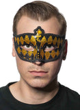 Darrahopens Occasions > Costumes > Costumes & Accessories Harlequin Black and Gold Glitter Venetian Masquerade Mask