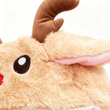 Darrahopens Occasions > Costumes > Costumes & Accessories Hats - Santa Hats - Plush Santa Hats - Cute Bouncy Ear Warmers - Interactive Animation Design - Suitable for Cosplay, Parties, Music Festivals, Costumes and Accessories - Christmas Gifts - Birthday Gifts