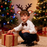 Darrahopens Occasions > Costumes > Costumes & Accessories Headband - Elk Hair Accessory - Cute Plush Christmas Headdress - Soft Decorative Accessory for Winter Parties, Cosplay, Costumes