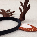 Darrahopens Occasions > Costumes > Costumes & Accessories Headband - Elk Hair Accessory - Cute Plush Christmas Headdress - Soft Decorative Accessory for Winter Parties, Cosplay, Costumes