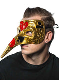 Darrahopens Occasions > Costumes > Costumes & Accessories Long Nose Venetian Card Symbols Masquerade Mask