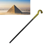 Darrahopens Occasions > Costumes > Costumes & Accessories Mystical Pharaoh Accessory Ancient Egyptian Style Staff Scepter Costume Accessory Prop for Halloween Dress Up Parties Golden Snake Head In Australia - Darrahopens