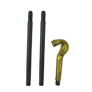 Darrahopens Occasions > Costumes > Costumes & Accessories Mystical Pharaoh Accessory Ancient Egyptian Style Staff Scepter Costume Accessory Prop for Halloween Dress Up Parties Golden Snake Head In Australia - Darrahopens