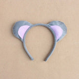 Darrahopens Occasions > Costumes > Costumes & Accessories pcs Children Adult Animal Costume Set Cute Mouse Ears Headband Bows Long Tail