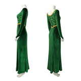 Darrahopens Occasions > Costumes > Costumes & Accessories Princess Fiona Dress Halloween Masquerade Green Dress, Party Costume Role Play for Adult S