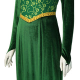 Darrahopens Occasions > Costumes > Costumes & Accessories Princess Fiona Dress Halloween Masquerade Green Dress, Party Costume Role Play for Adult S