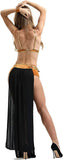 Darrahopens Occasions > Costumes > Costumes & Accessories Princess Leia Captive Adult Costume Halloween Cosplay Black M Size Womens Sexy Costume