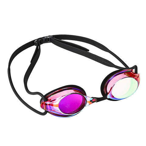 Darrahopens Occasions > Costumes > Costumes & Accessories Purple Swimming Goggles Mirrored Anti-Fog UV Protection Waterproof HD Silicone Seal Swim Glasses for Men Women Training Racing