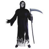 Darrahopens Occasions > Costumes > Costumes & Accessories Scary Adult Glow in the Dark Party Costume Skeleton Reaper Halloween