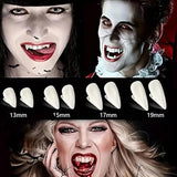 Darrahopens Occasions > Costumes > Costumes & Accessories Set of 4 pairs of vampire teeth - 4 sizes - Halloween cosplay vampire teeth - Includes 5g teeth gum - Great for cosplay at parties - Halloween - Demon - Witch