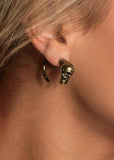 Darrahopens Occasions > Costumes > Costumes & Accessories Skull and Tail Fake Plug Fashion Earring
