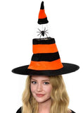 Darrahopens Occasions > Costumes > Costumes & Accessories Spider Witch Orange Halloween Costume Hat
