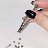 Darrahopens Occasions > Costumes > Costumes & Accessories Stainless Steel Earring Wearer Helper - 4-Prong Grabber Tool , Ear Stud Threaded Ball Fixed Aid (6CM)