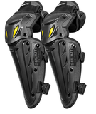 Darrahopens Occasions > Costumes > Costumes & Accessories SULAITE CE Level 1 Certified Motorcycle Knee Pads Long Shin Guards Silver Hard Shell Armour Quick Release Adjustable for Motocross Dirt Bike