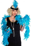 Darrahopens Occasions > Costumes > Costumes & Accessories Two Tone Aqua Feather Boa Costume Accessory