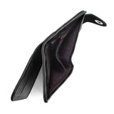 Darrahopens Occasions > Costumes > Costumes & Accessories Vintage Patchwork Snap-Closure Vertical Wallet for Men, PU Leather Wallet with 13 Card Slots, Zippered Coin Pocket, and ID Window (Black)