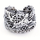 Darrahopens Occasions > Costumes > Costumes & Accessories White Polka dot pattern Yoga Headband – Elastic Sweat-Wicking Hairband for Women